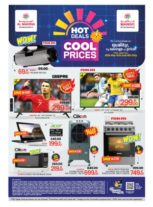 Hot Deals & Cool Prices
