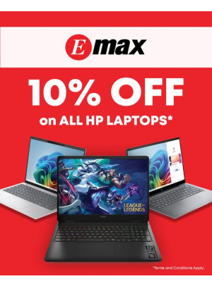 Get 10% On All HP Laptops